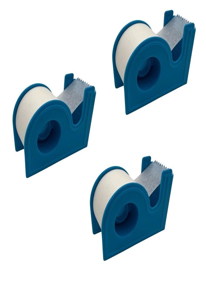 كومفرت أكسيس شريط ورقي ناعم، مسامي، دقيق المسام، ذاتي اللصق، خالٍ من اللاتكس، مضاد للحساسية، 1 بوصة × 10 ياردات مع موزع (عبوة من 3 قطع) - Image 2